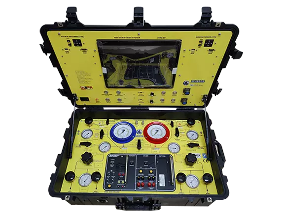 İki dalğıc portativ panel, D040 - 4
